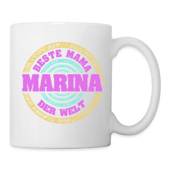 Mutter Marina - Tasse - Weiß - Rechts