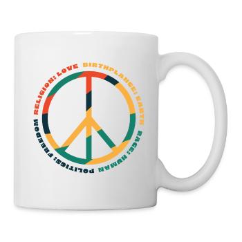 Human Rights - Mug blanc - blanc - Droite