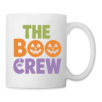 Die Boo Crew Halloween Kürbisse - Tasse - Weiß - Rechts