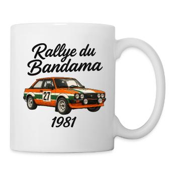 Rallye du Bandama 1981 - Mug blanc - blanc - Droite