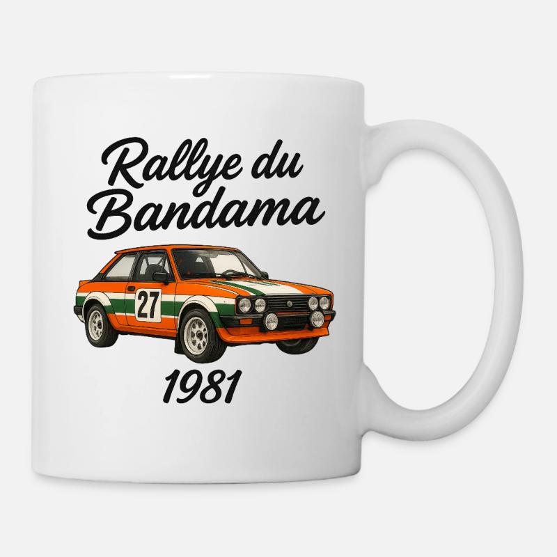 Rallye du Bandama 1981 - Mug blanc - blanc