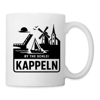 Kappeln Schlei SH Schleswig Holstein Silhouette - Tasse - Weiß - Rechts