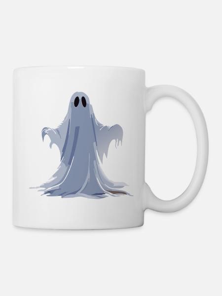 Halloween Spooky Ghost - Tasse - Weiß