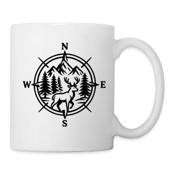 Natur - Tasse - Weiß - Rechts