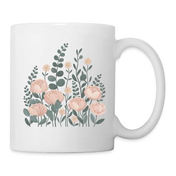 Boho Flowers – Blooming Harmony - Mug - white - Right