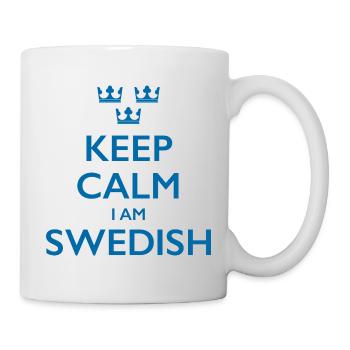 Suédois Suède Schweden - Mug blanc - blanc - Droite