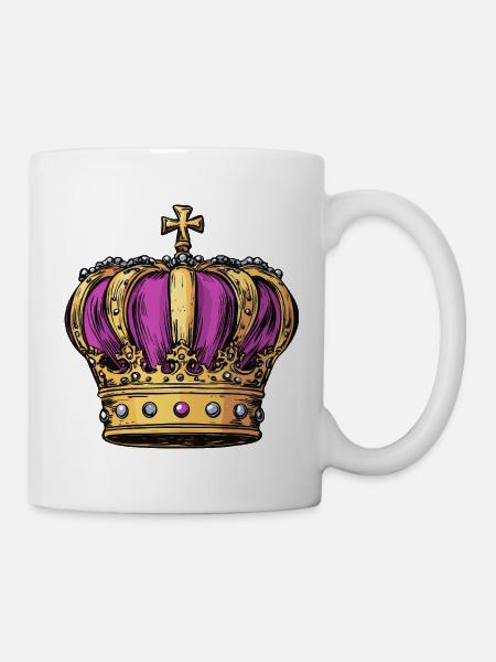 Krone - Tasse - Weiß