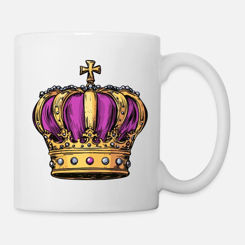 Krone - Tasse - Weiß