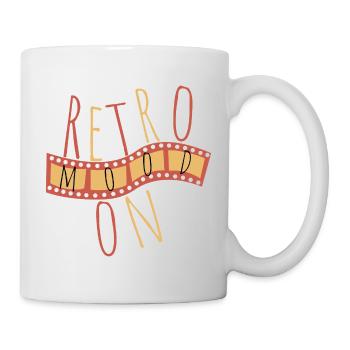 Ambiance rétro – Style vintage - Mug blanc - blanc - Droite