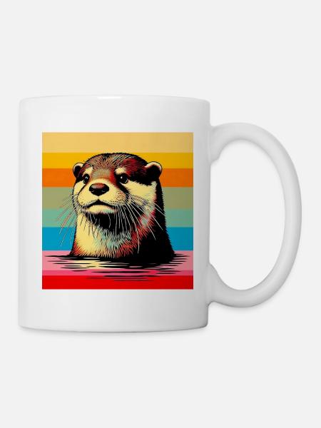 otter - Mug - white