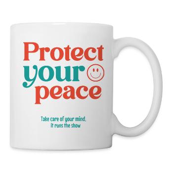 Protect Your Peace - Mug - white - Right