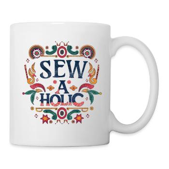Sew-aholic - Mug - white - Right