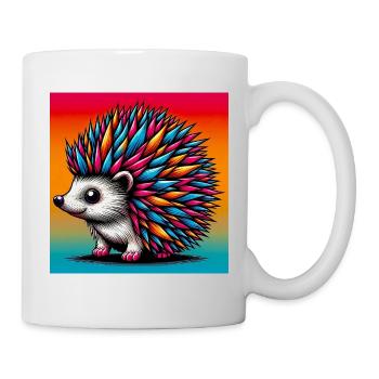 hedgehog - Mug - white - Right