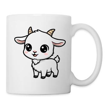Kawaii Kid Figur - Tasse - Weiß - Rechts