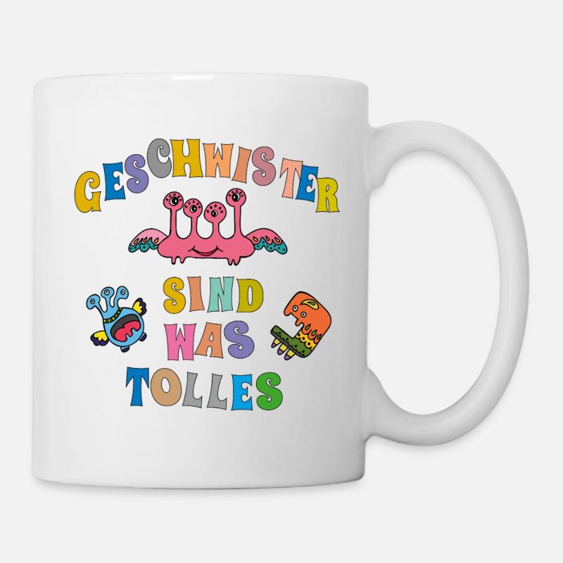 Frères et sœurs Cher frère sœur - Mug blanc - blanc