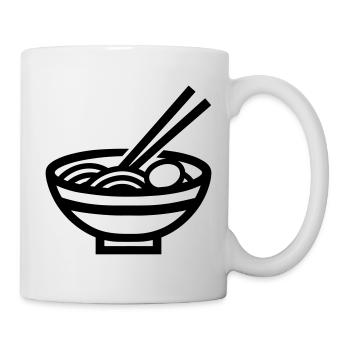 Ramen - Tasse - Weiß - Rechts