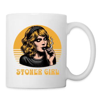 Stoner Girl - Mug - white - Right