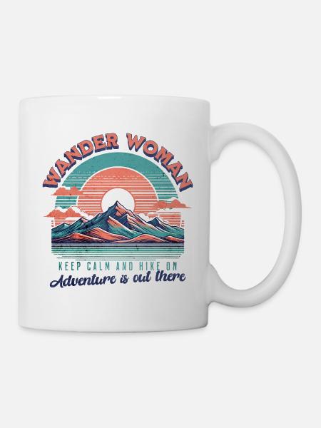 Wander_Woman - Tasse - Weiß