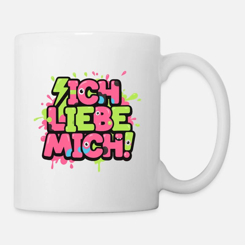 I Love Myself Graffiti - Mug - white