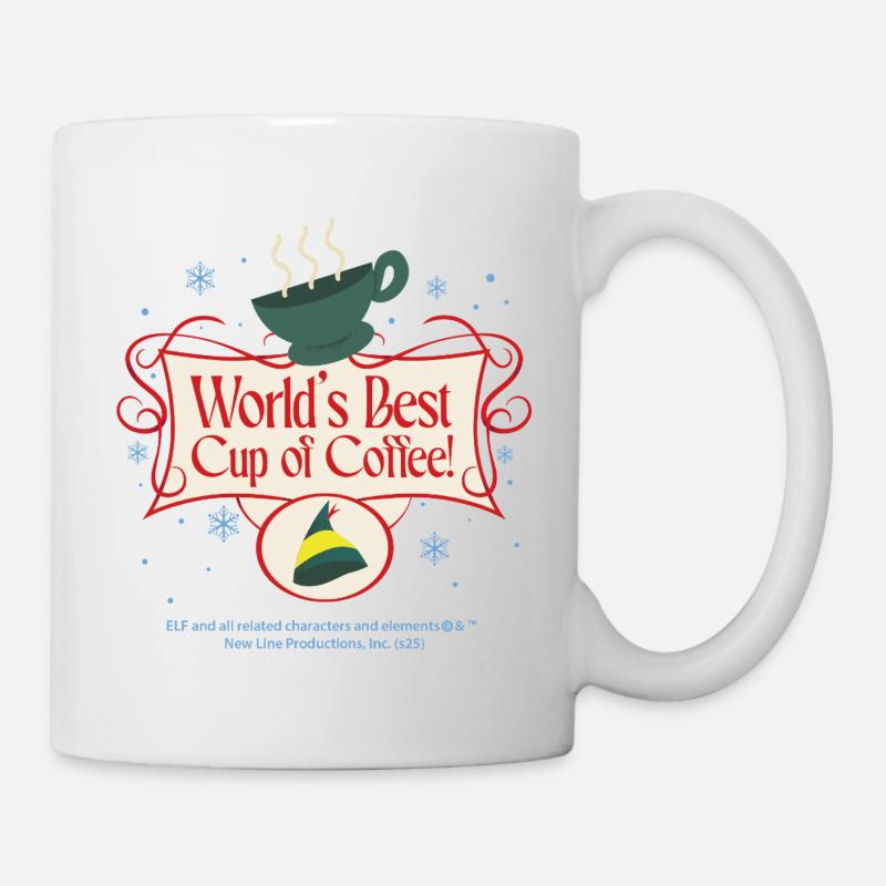 Buddy The Elf – World’s Best Cup Of Coffee - Mug - white