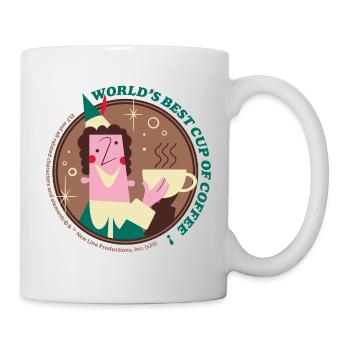 Buddy The Elf With Coffee Mug & Quote - Mug - white - Right