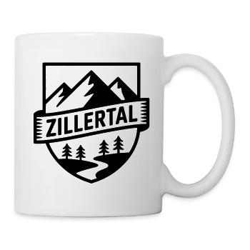 Zillertal - Souvenir Design - Mug blanc - blanc - Droite