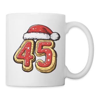 45 Number Cookie Christmas - Mug - white - Right