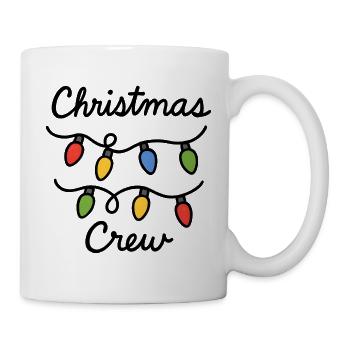 Équipage de Noël - Mug blanc - blanc - Droite