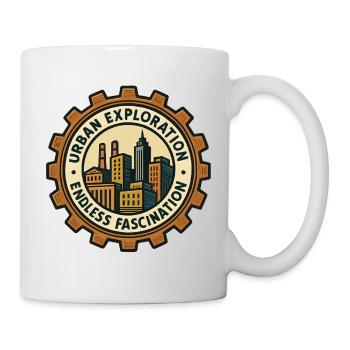 Urbex - Urban Exploration - Mug - white - Right