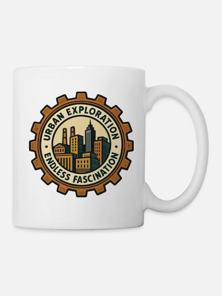 Urbex - Exploration Urbaine - Mug blanc - blanc