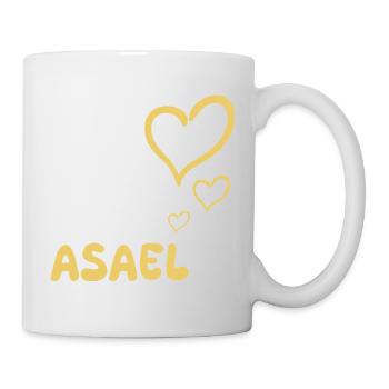 Gift for Asael - Mug - white - Right