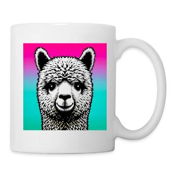 Alpaga - Mug blanc - blanc - Droite