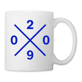 Indicatif téléphonique 0209 Gelsenkirchen Ruhrpott Merch - Mug blanc - blanc - Droite