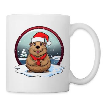 Beaver Christmas - Mug - white - Right