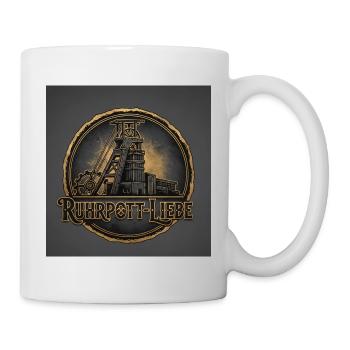 RuhrpottLiebe Stahlwerk Motif - Mug - white - Right