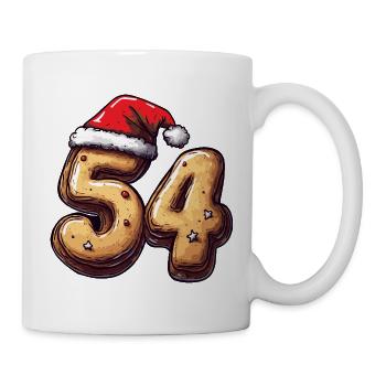 54 Number Cookie Christmas - Mug - white - Right