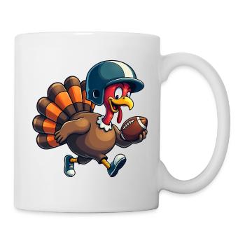 Thanksgiving Football Turkey - Mug - white - Right