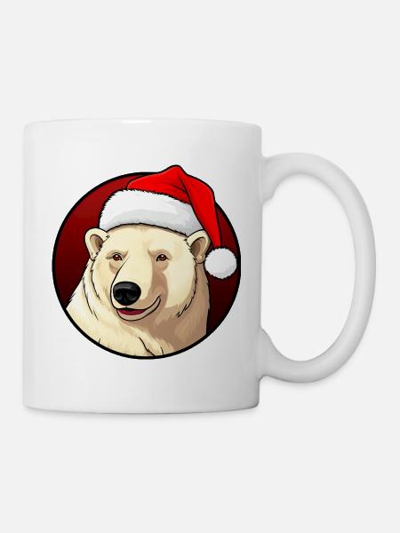 Noël des ours polaires - Mug blanc - blanc