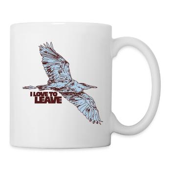 ICH LIEBE ES, ZU GEHEN - Tasse - Weiß - Rechts