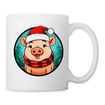 Pigs Christmas - Mug - white - Right