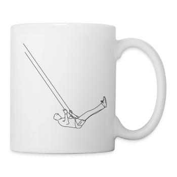 Schaukel - Tasse - Weiß - Rechts