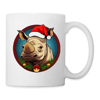 Rhinos Christmas - Mug - white - Right