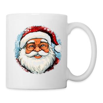 Père Noël vintage - Mug blanc - blanc - Droite