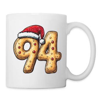 94 Number Cookie Christmas - Mug - white - Right