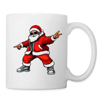Cool Peace Santa Claus - Mug - white - Right