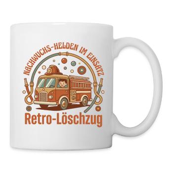 Descendants de la Rétro Fire Brigade - Mug blanc - blanc - Droite
