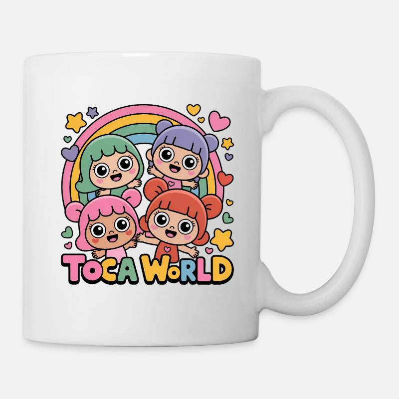ToCa World Rainbow Kids - Mug - white