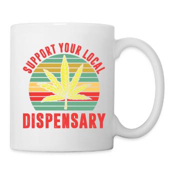 Funny Stoner Outfits - Mug - white - Right