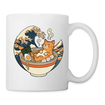 Ramen Cat - Mug - white - Right