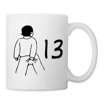 13th Birthday - 13 years old - Mug - white - Right